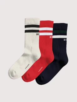Björn Borg Vardag & Loungewear|Gym & Träning * Classic Crew Socks 3-pack