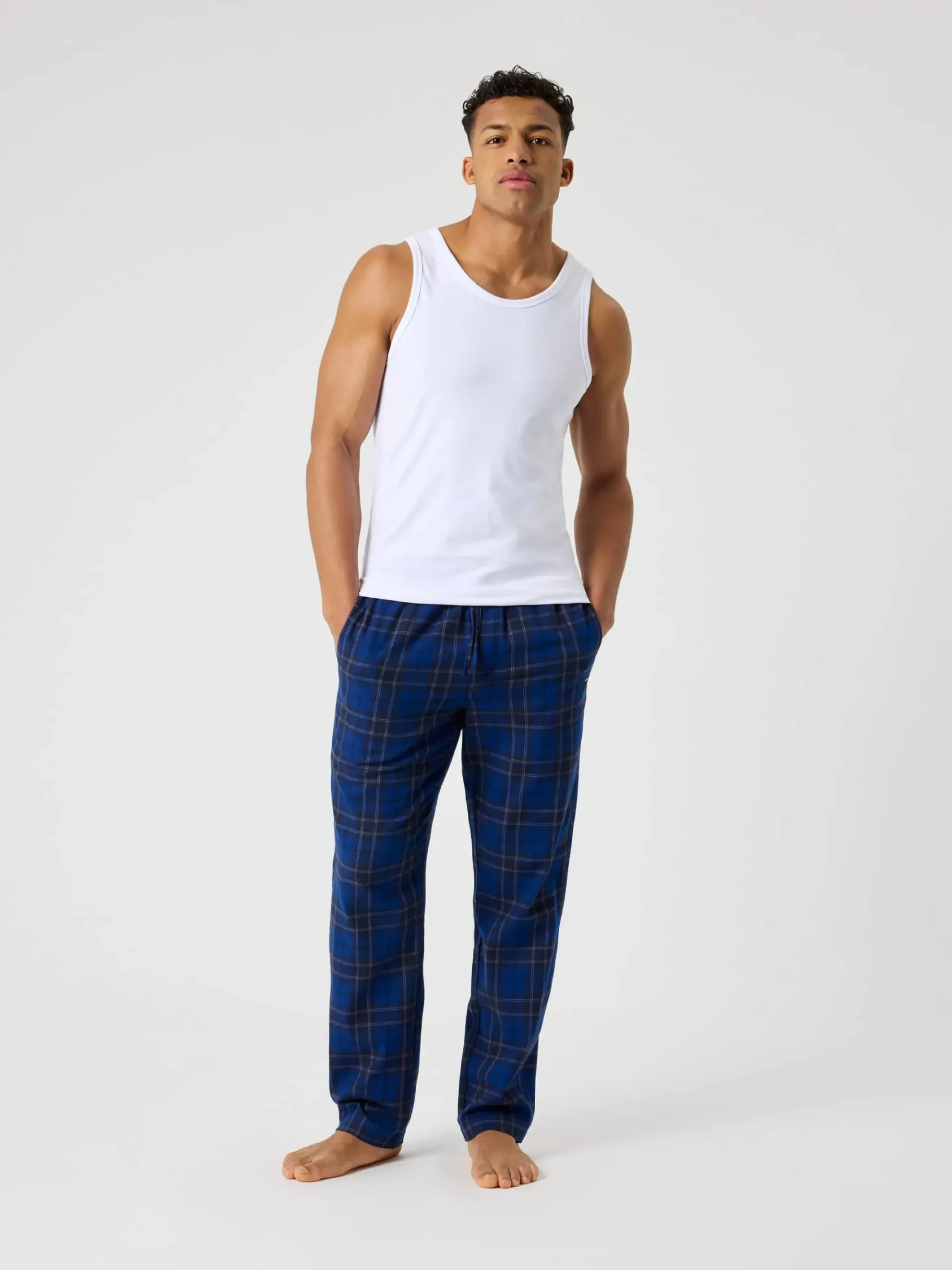 Björn Borg Pyjamas|Vardag & Loungewear * Core Fanne Pyjaa Pant Forest Tartan 8