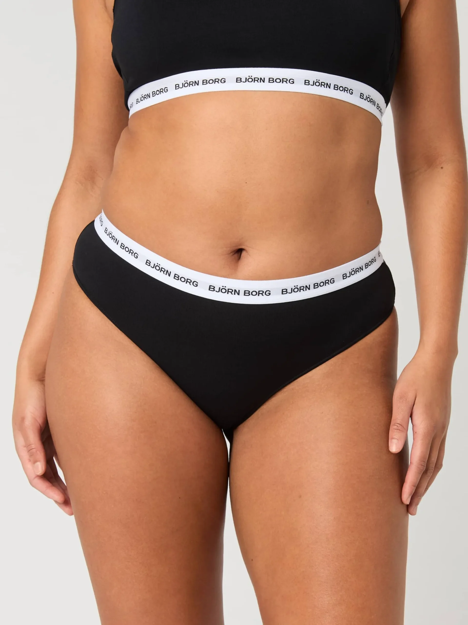 Björn Borg Briefs Med Hög Midja * Core ogo High Wait Brief 2-pack