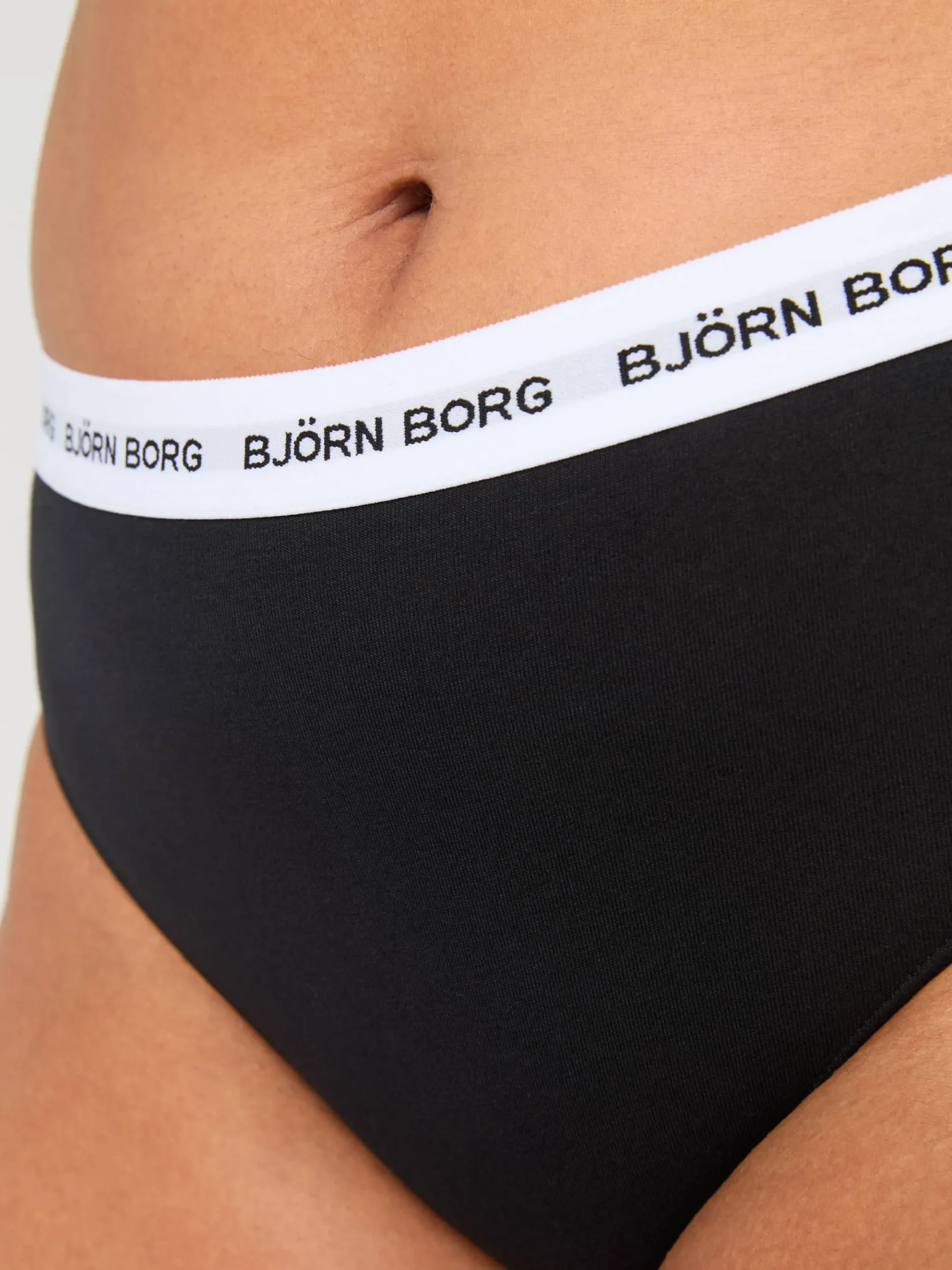 Björn Borg Briefs Med Hög Midja * Core ogo High Wait Brief 2-pack