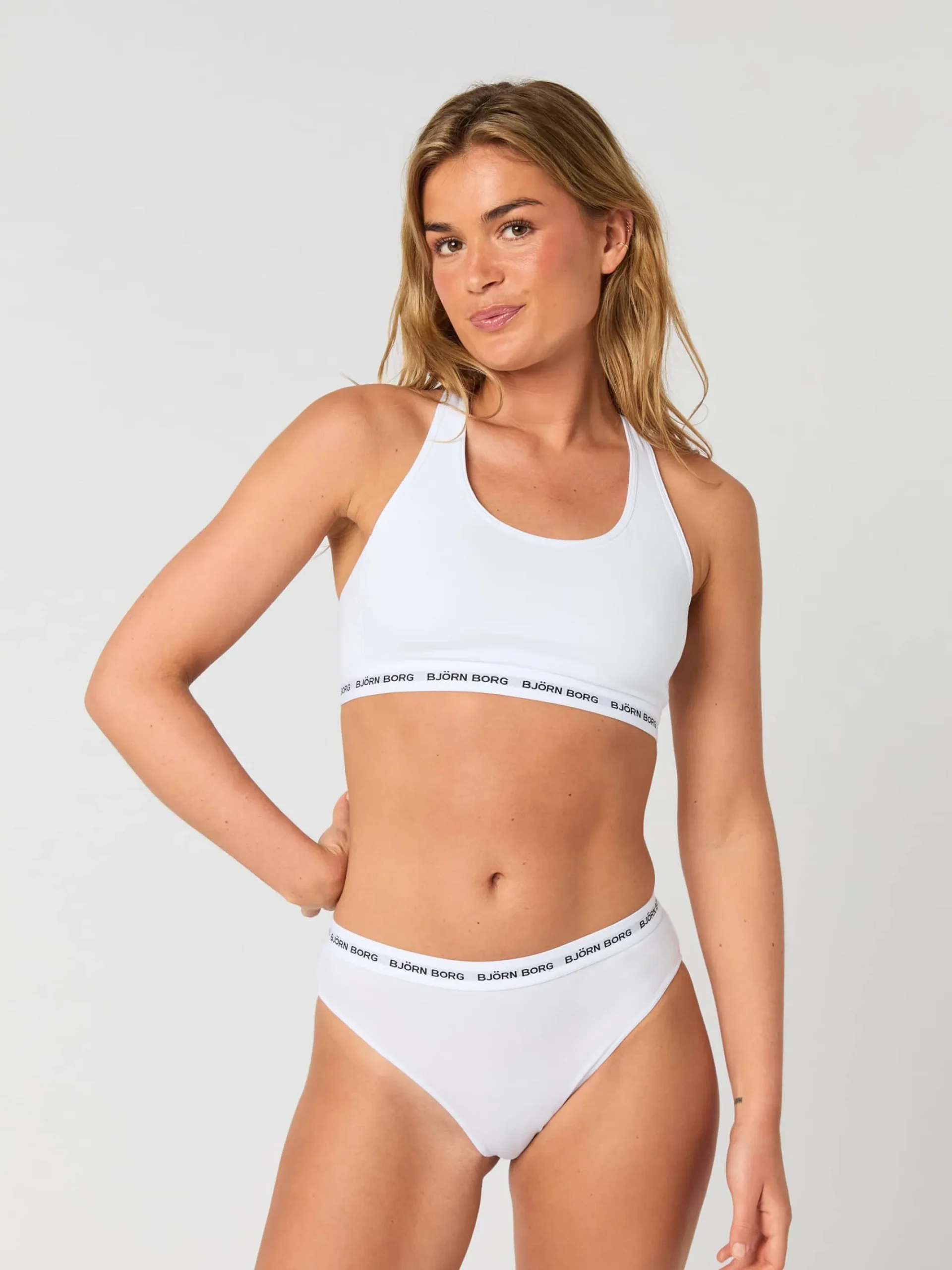 Björn Borg Briefs Med Hög Midja * Core ogo High Wait Brief 2-pack
