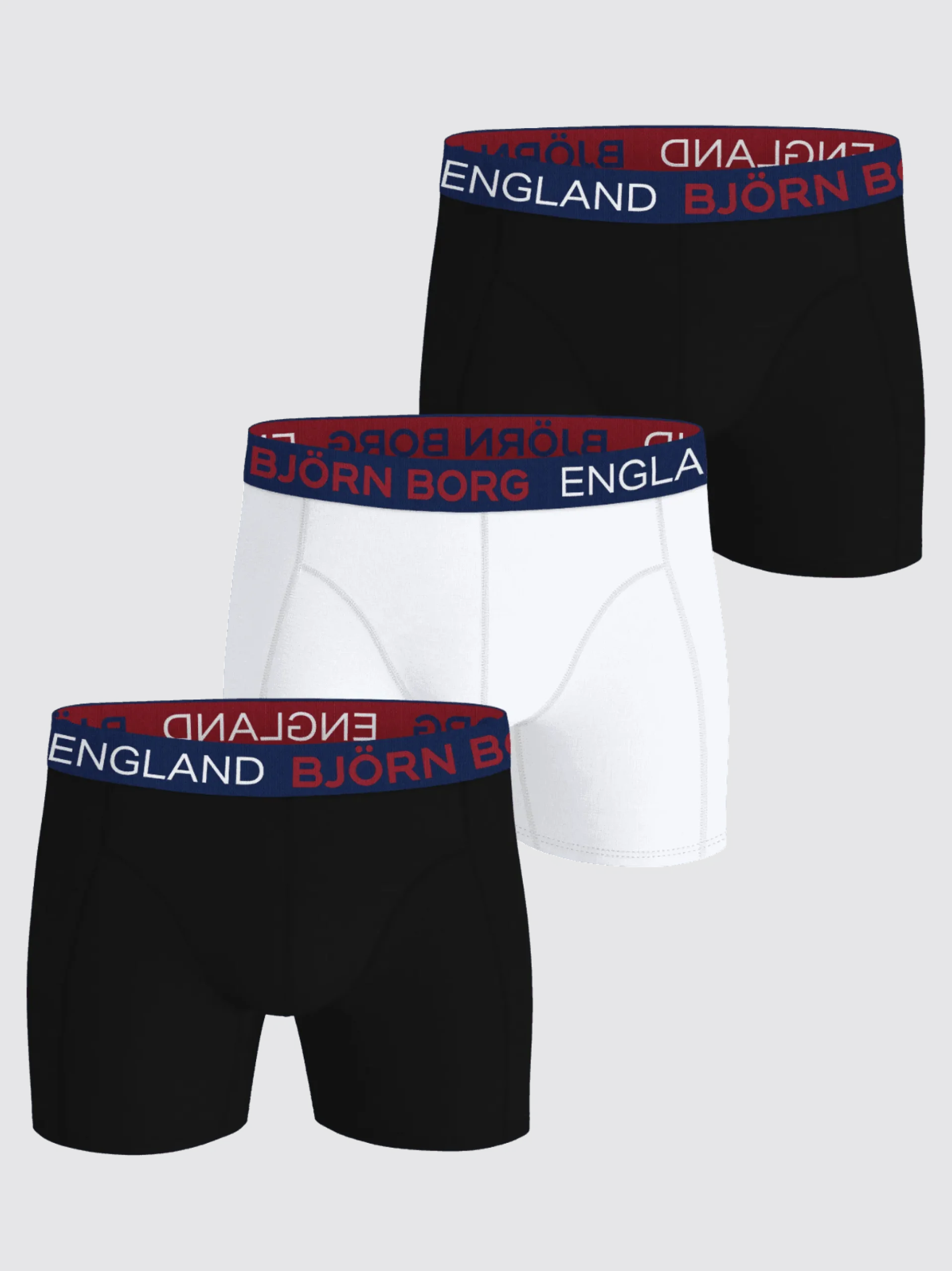 Björn Borg Boxers * Cotton tretch Boxer Engand 3-pack