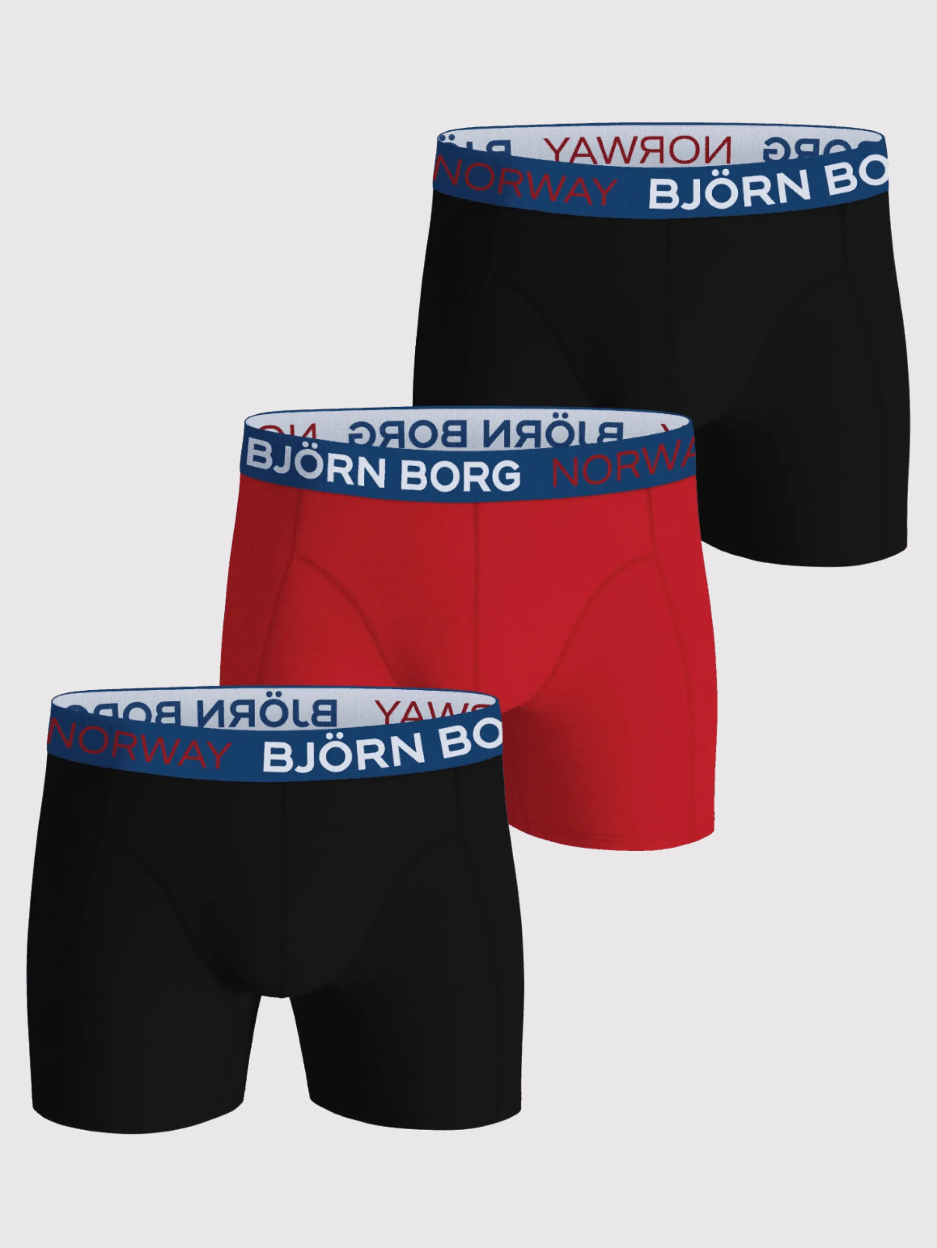 Björn Borg Boxers * Cotton tretch Boxer Norway 3-pack