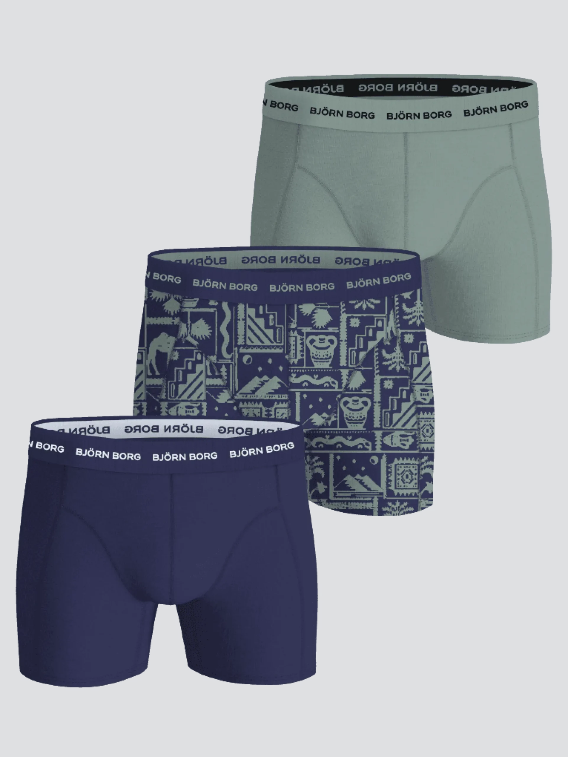 Björn Borg Boxers * Cotton tretch Boxer 3-pack