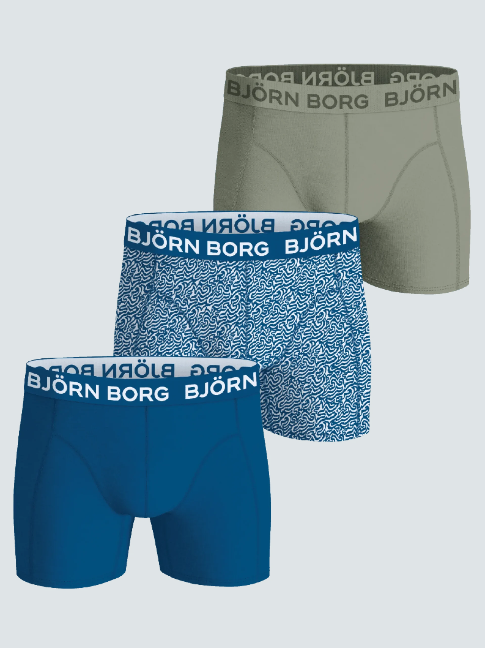 Björn Borg Boxers * Cotton tretch Boxer 3-pack