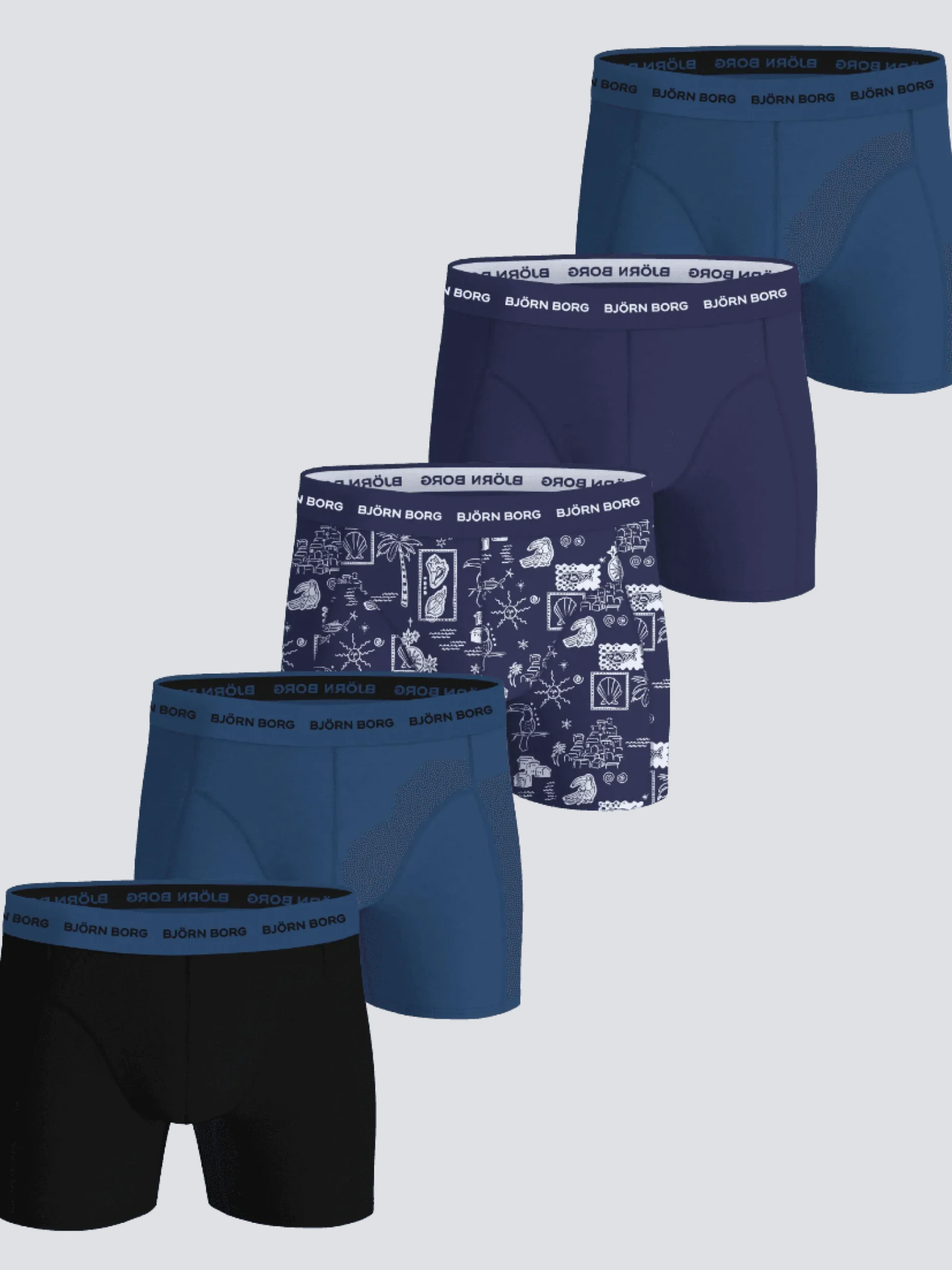 Björn Borg Boxers|Multipacks * Cotton tretch Boxer 5-pack