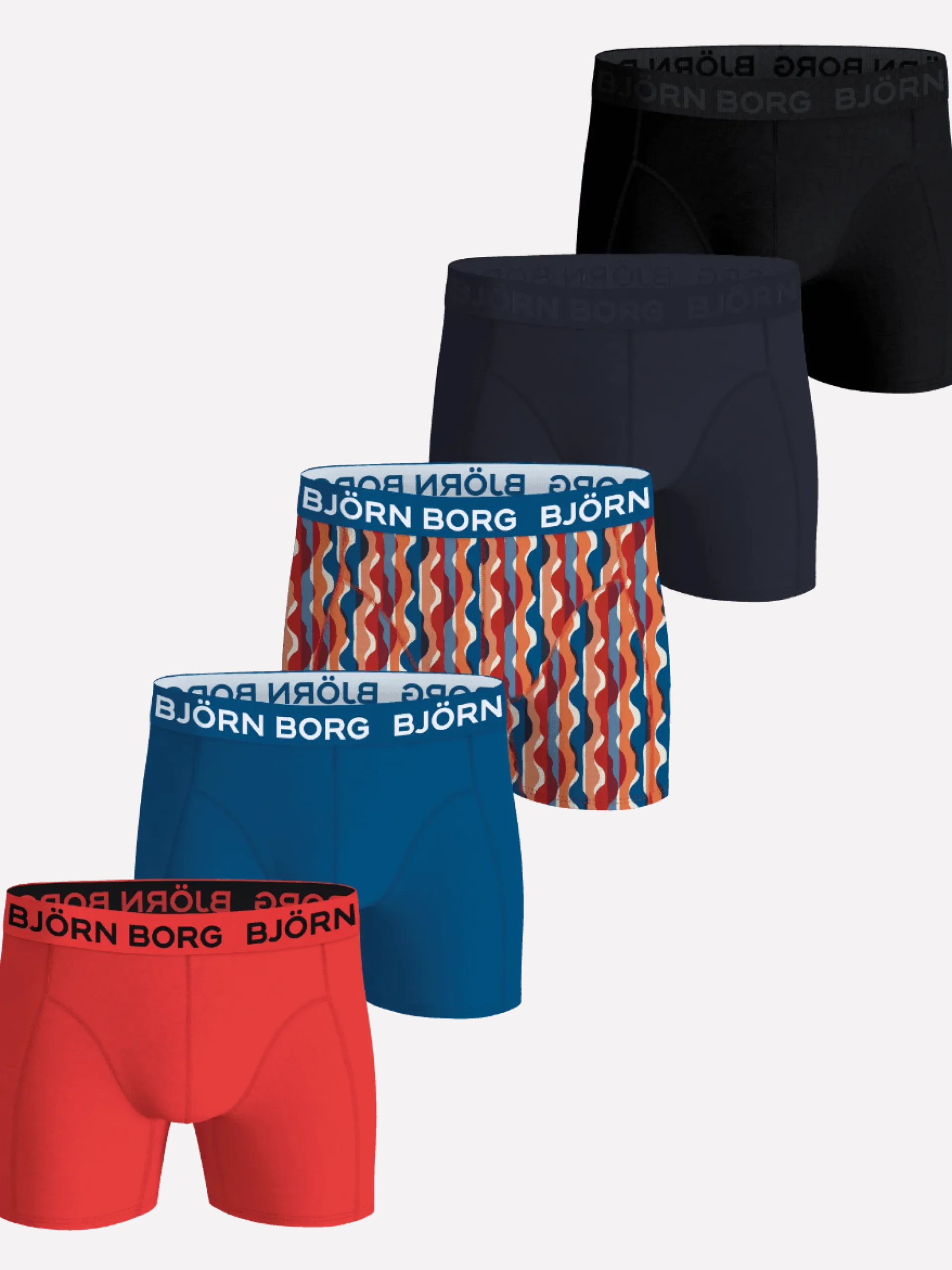 Björn Borg Boxers|Multipacks * Cotton tretch Boxer 5-pack