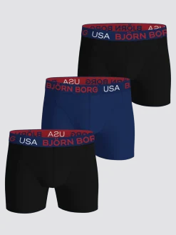 Björn Borg Boxers * Cotton tretch Boxer Ua 3-pack