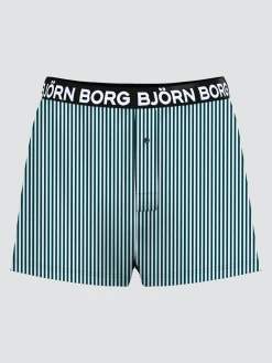 Björn Borg Loose Boxers * Cotton tretch ogo Woven Boxer hort 2-pack