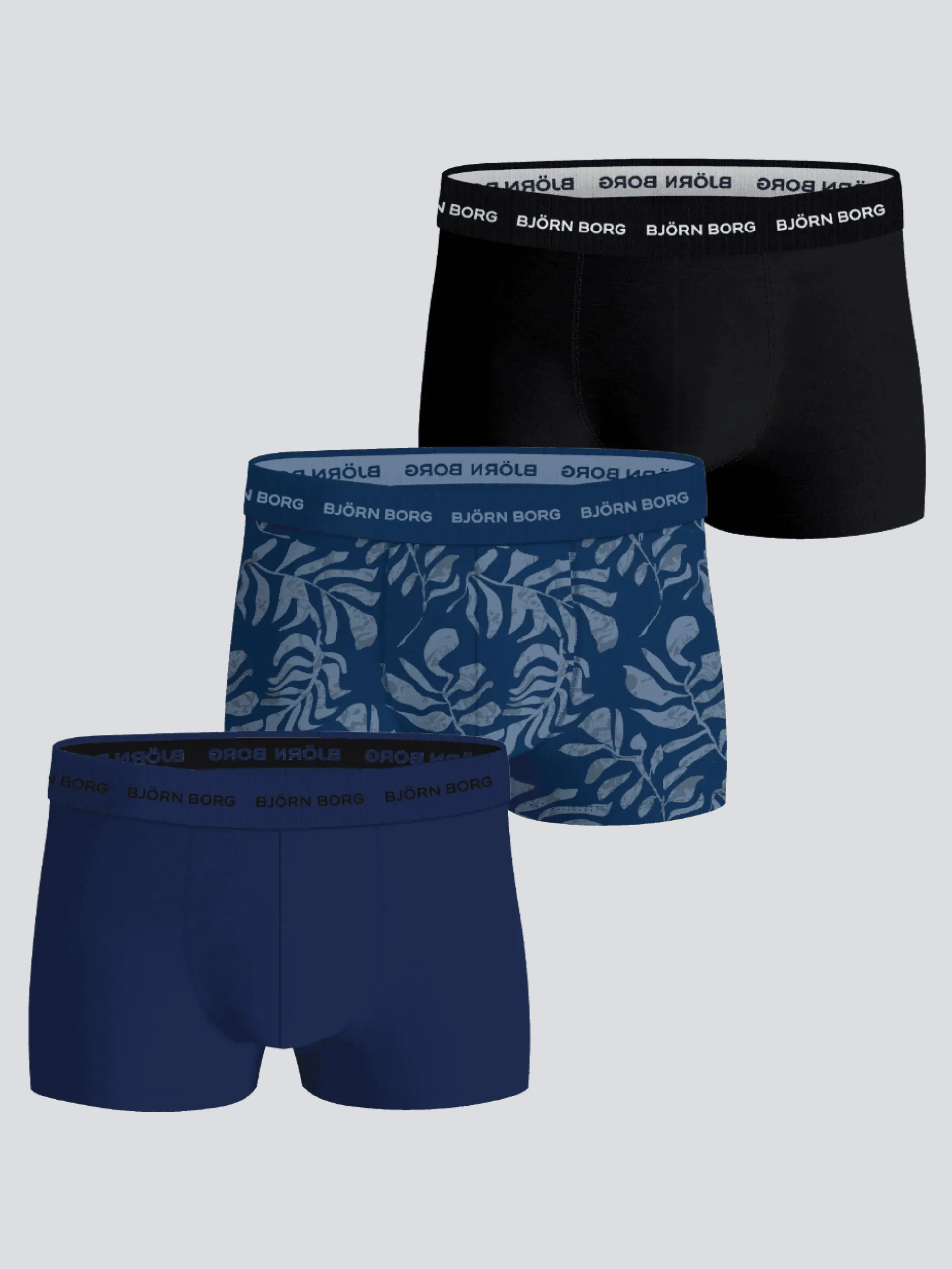 Björn Borg Trunks * Cotton tretch Trunk 3-pack