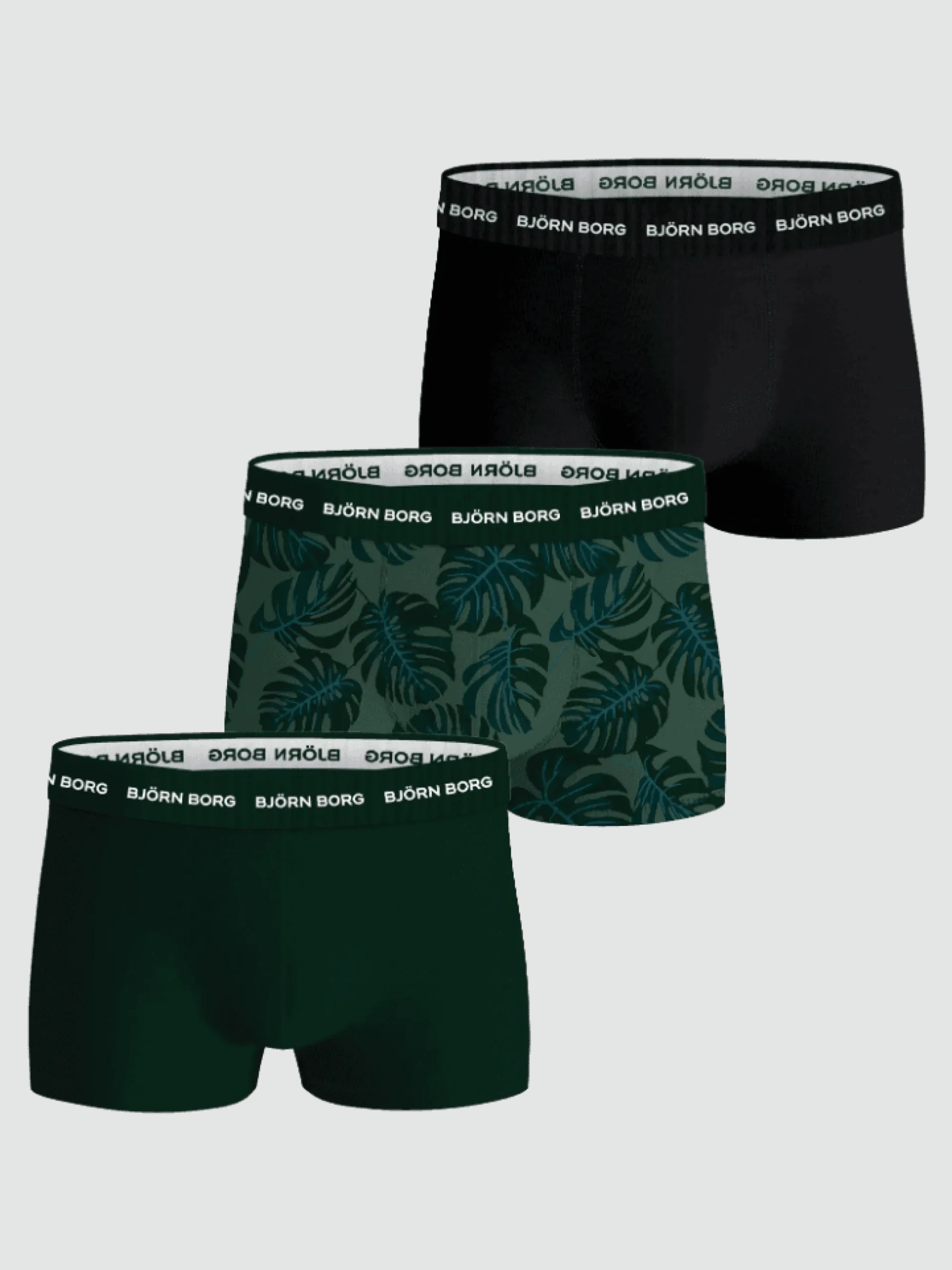 Björn Borg Trunks * Cotton tretch Trunk 3-pack