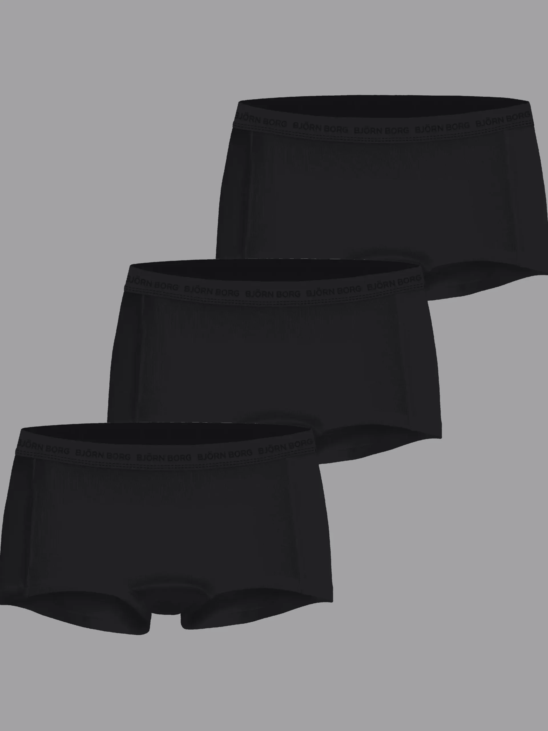 Björn Borg Boxertrosor * Everyday Cotton Boxer hort 3-pack