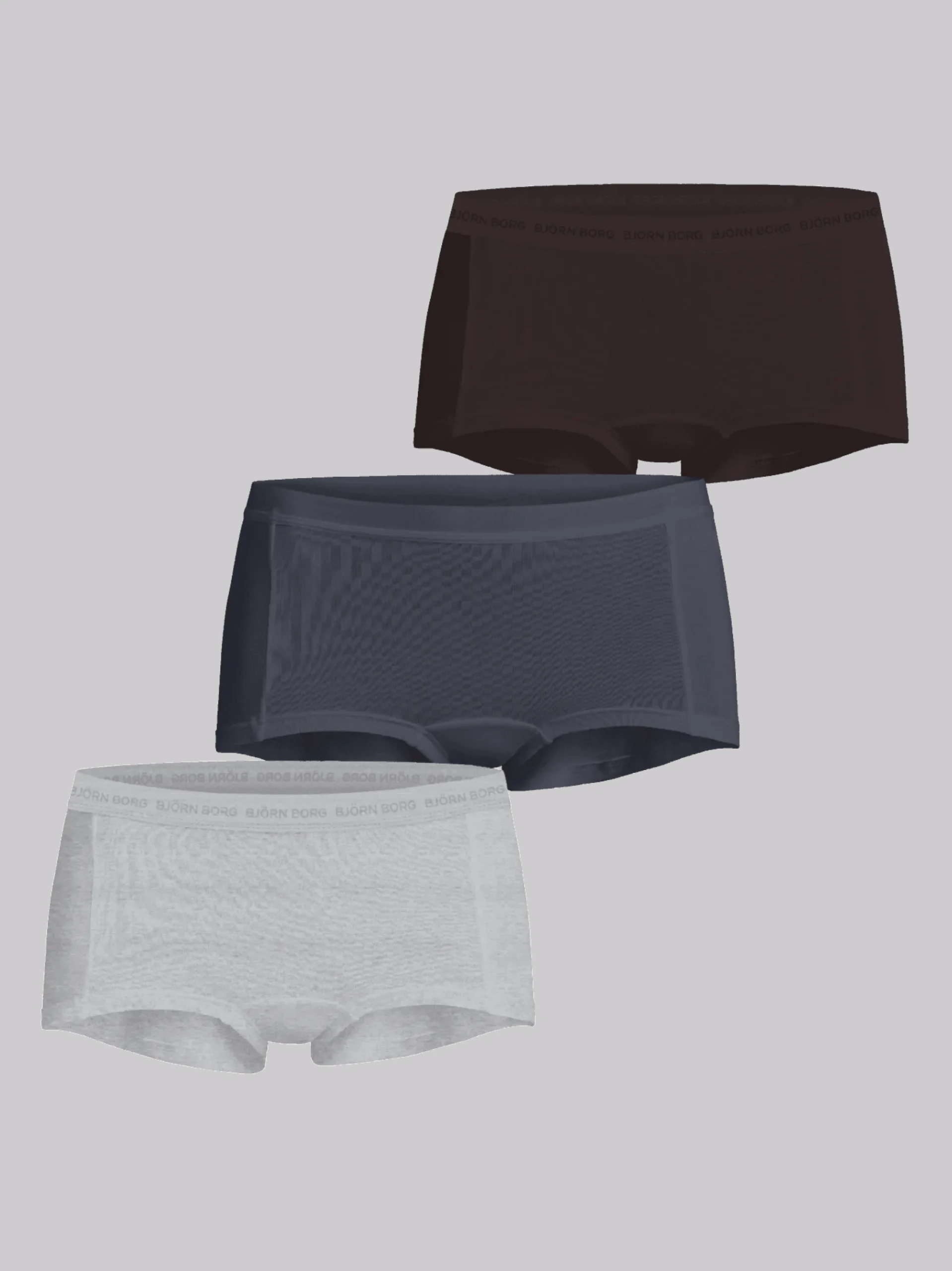 Björn Borg Boxertrosor * Everyday Cotton Boxer hort 3-pack