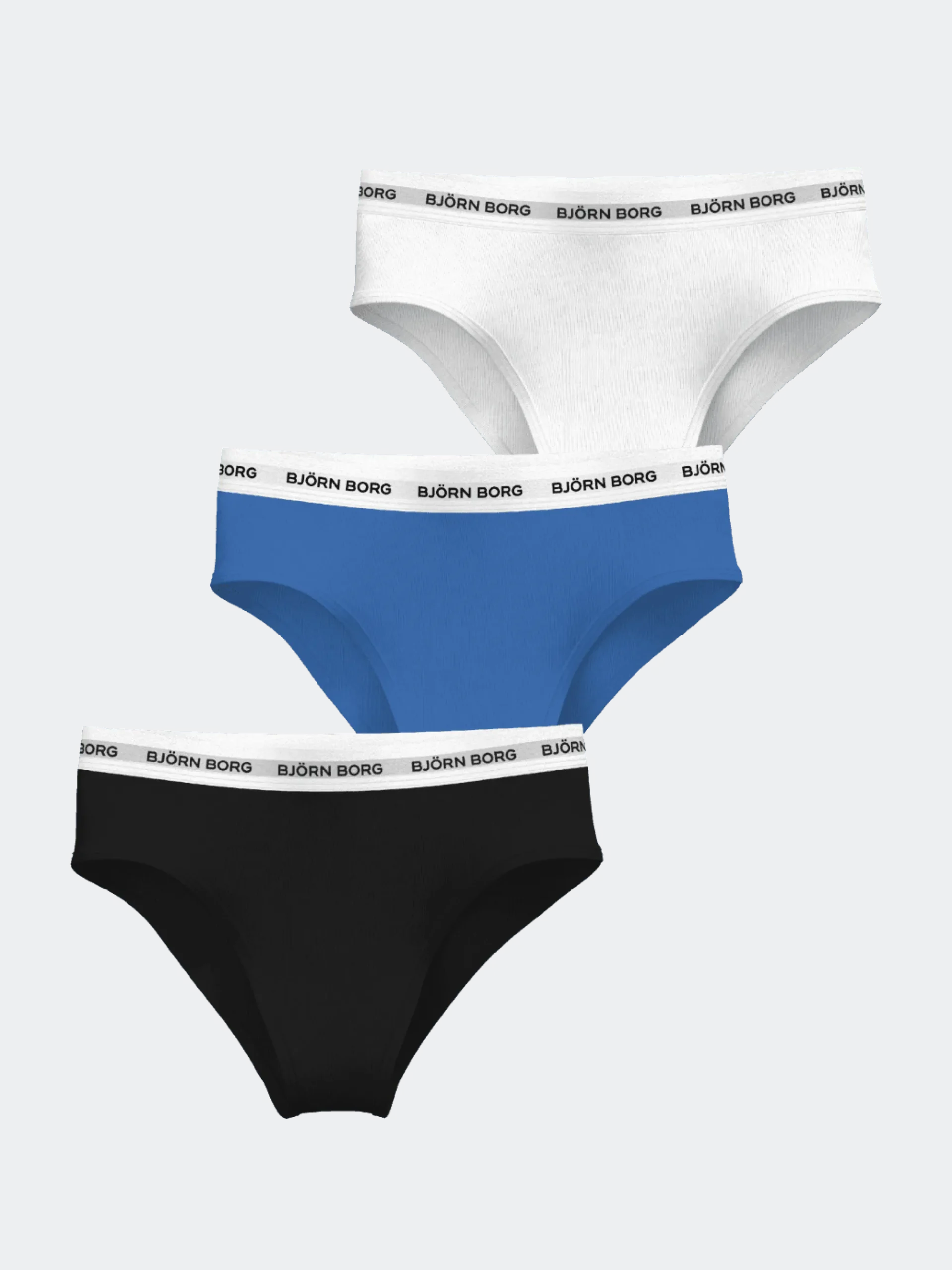 Björn Borg Briefs Med Hög Midja * ogo Highwait Brief 3-pack