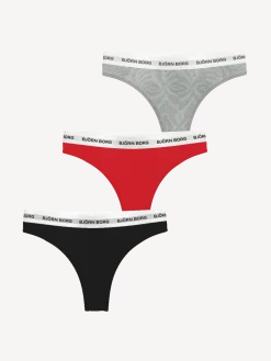 Björn Borg Stringtrosor * ogo Thong 3-pack