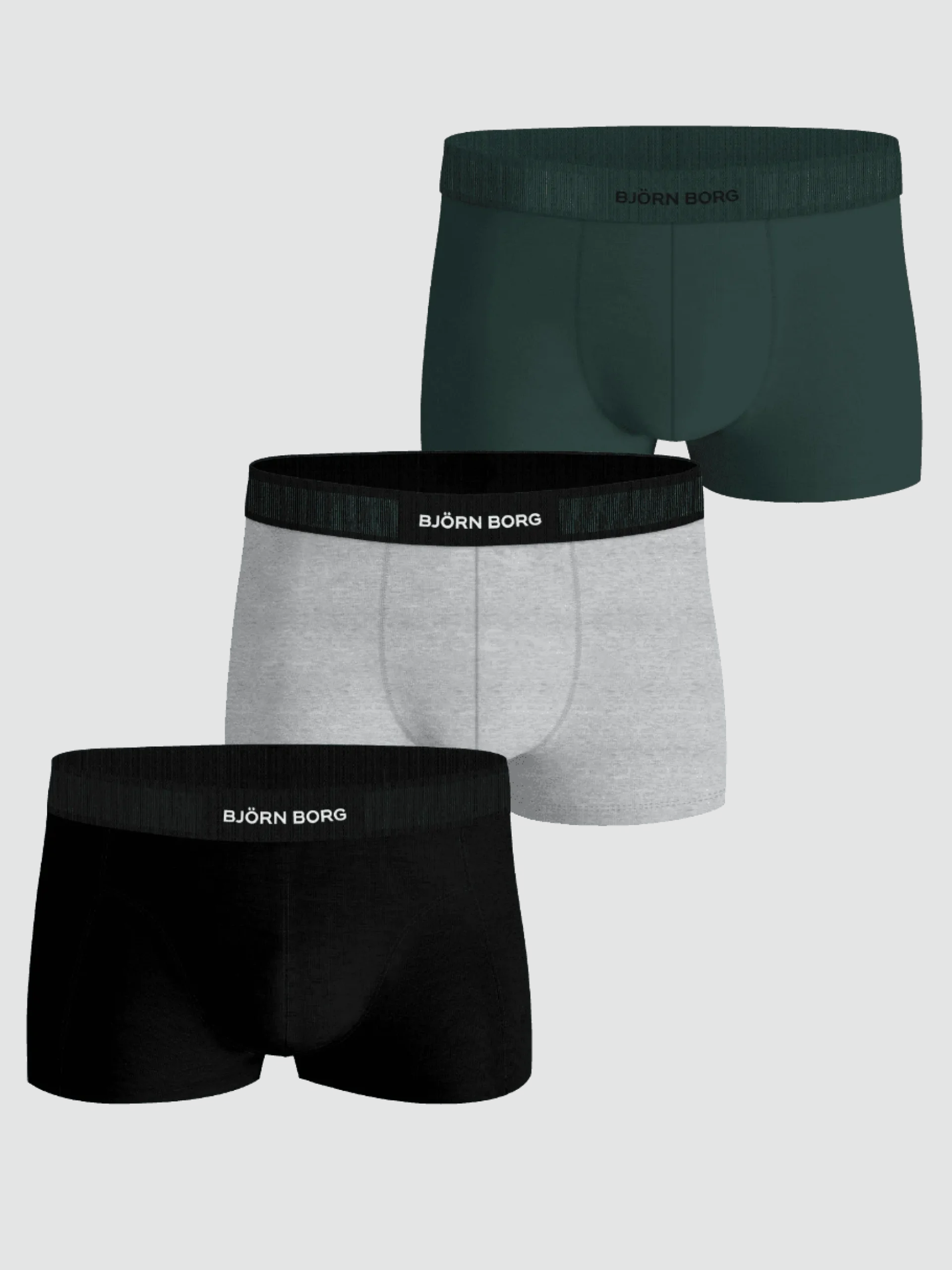 Björn Borg Trunks * Organic Cotton tretch Trunk 3-pack