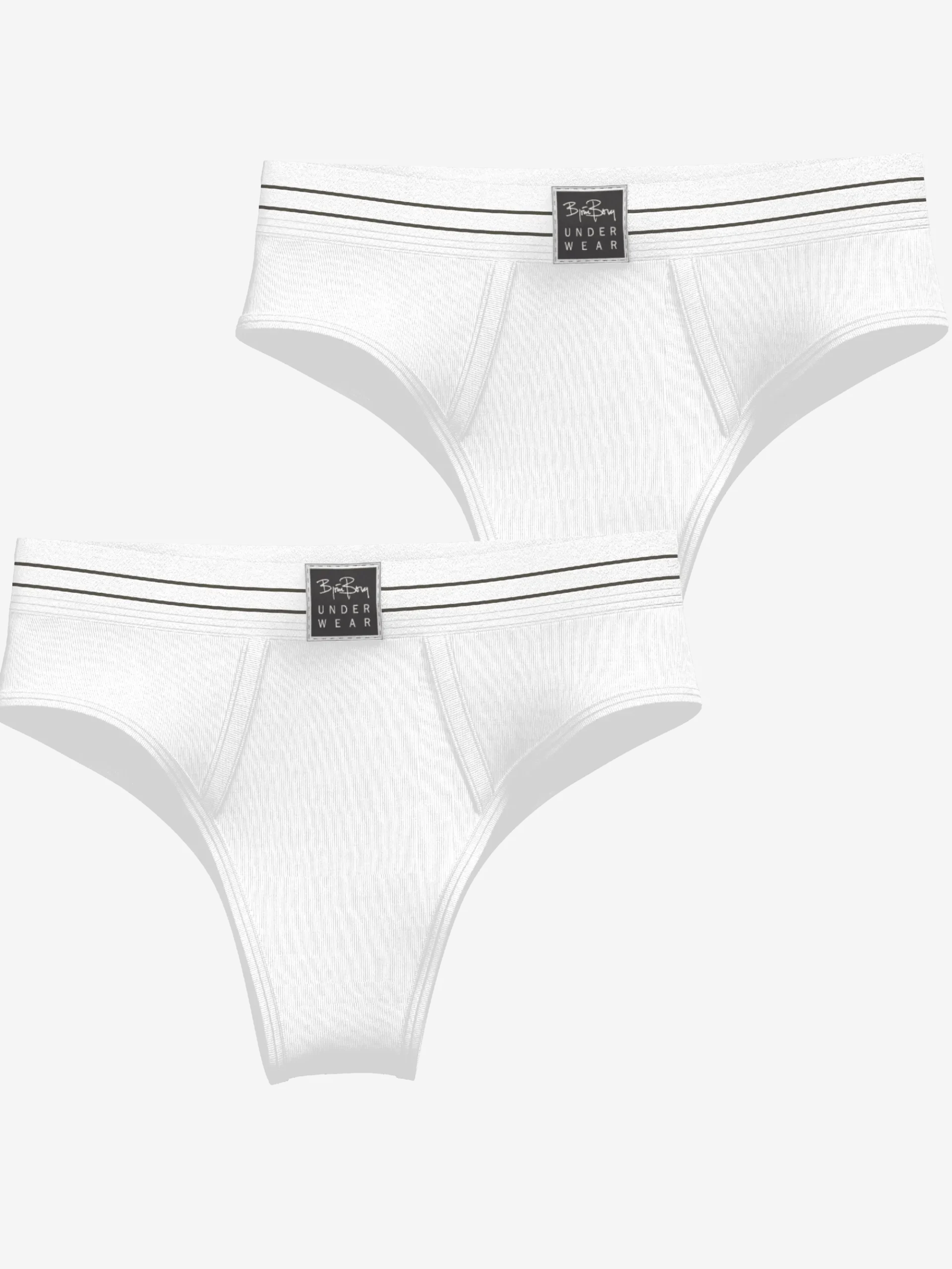 Björn Borg Briefs Med Hög Midja * Origina Highwait Brief 2-pack Vit