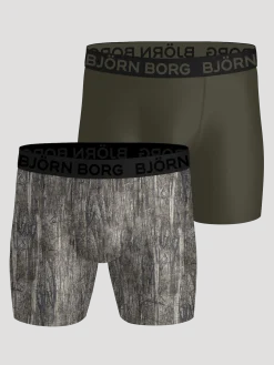 Björn Borg Boxers|Träningskalsonger * port icrofiber Boxer 2-pack