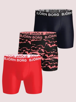 Björn Borg Boxers|Träningskalsonger * port icrofiber Boxer 3-pack