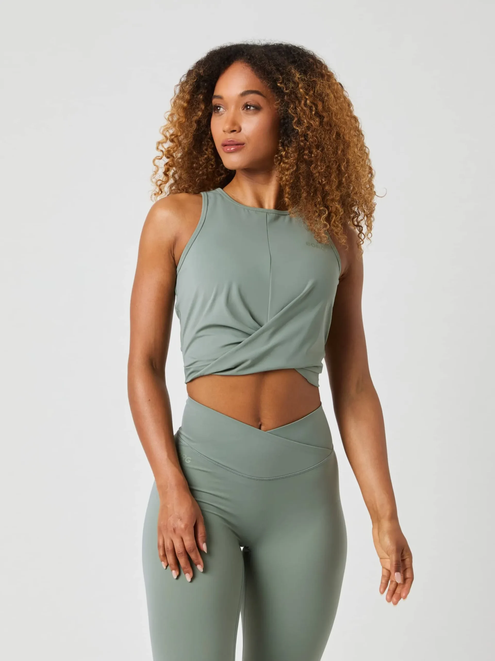 Björn Borg Toppar * tudio Cro Tank Top Agave Green