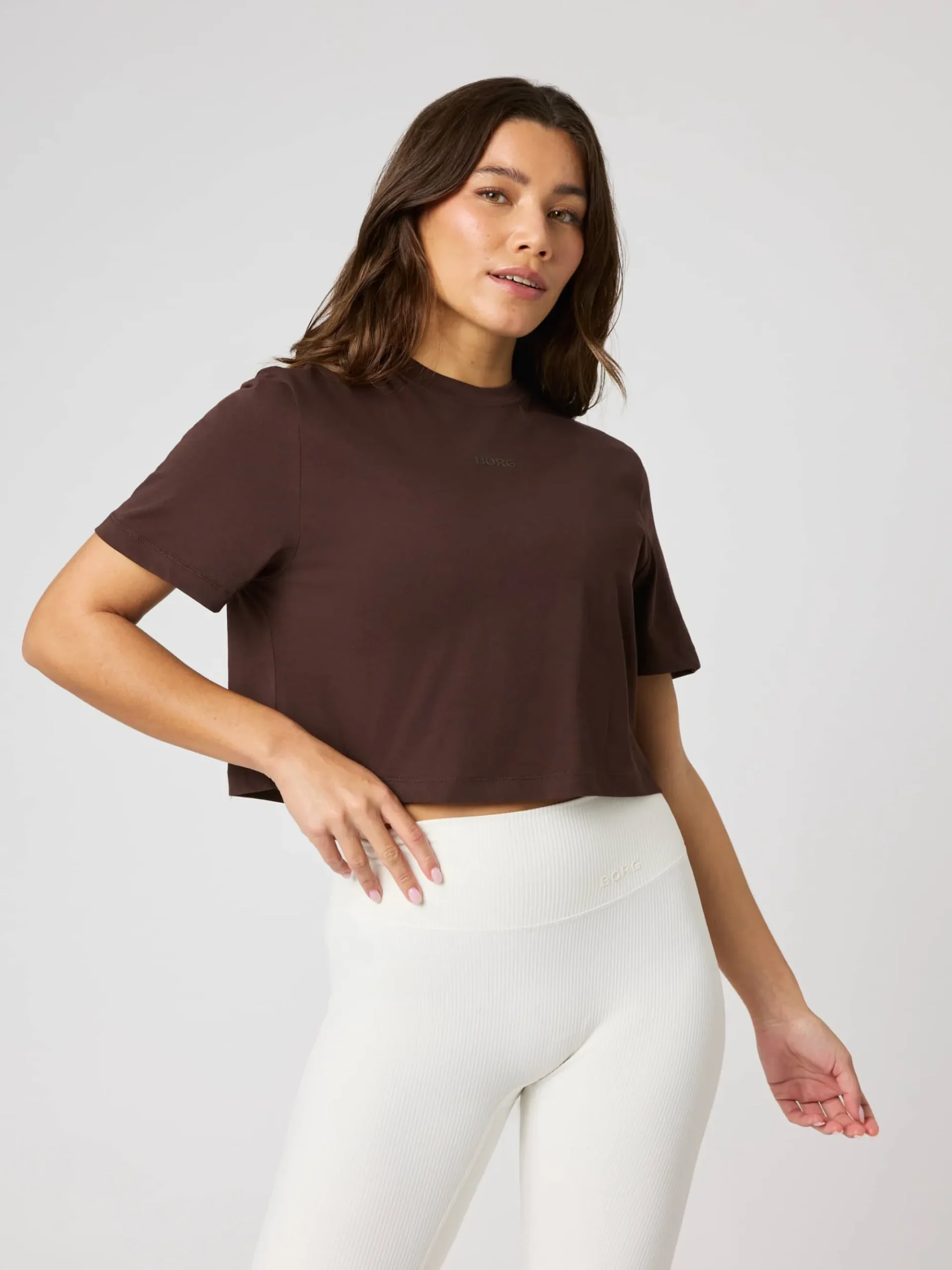 Björn Borg T-Shirts|Vardag & Loungewear * tudio Overized Cropped T-hirt