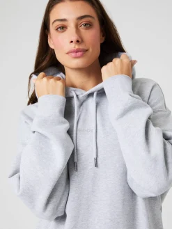 Björn Borg Hoodies * tudio Overized Hoodie Gråmelerad
