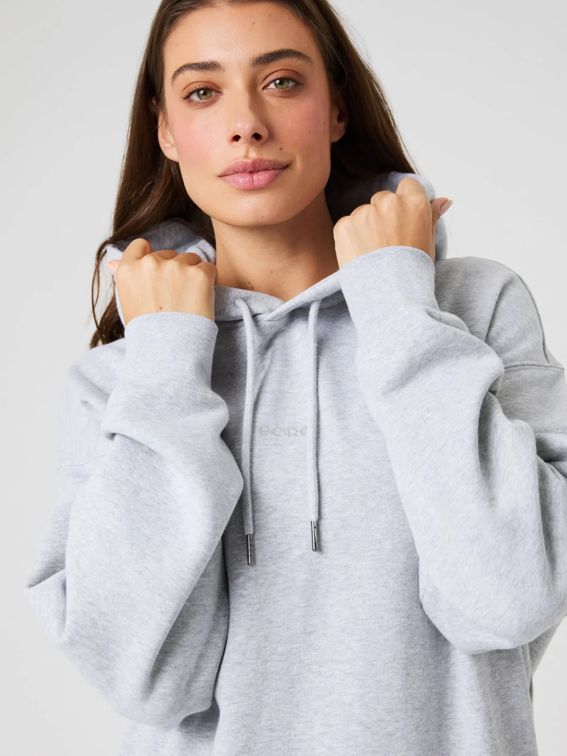 Björn Borg Hoodies * tudio Overized Hoodie Gråmelerad