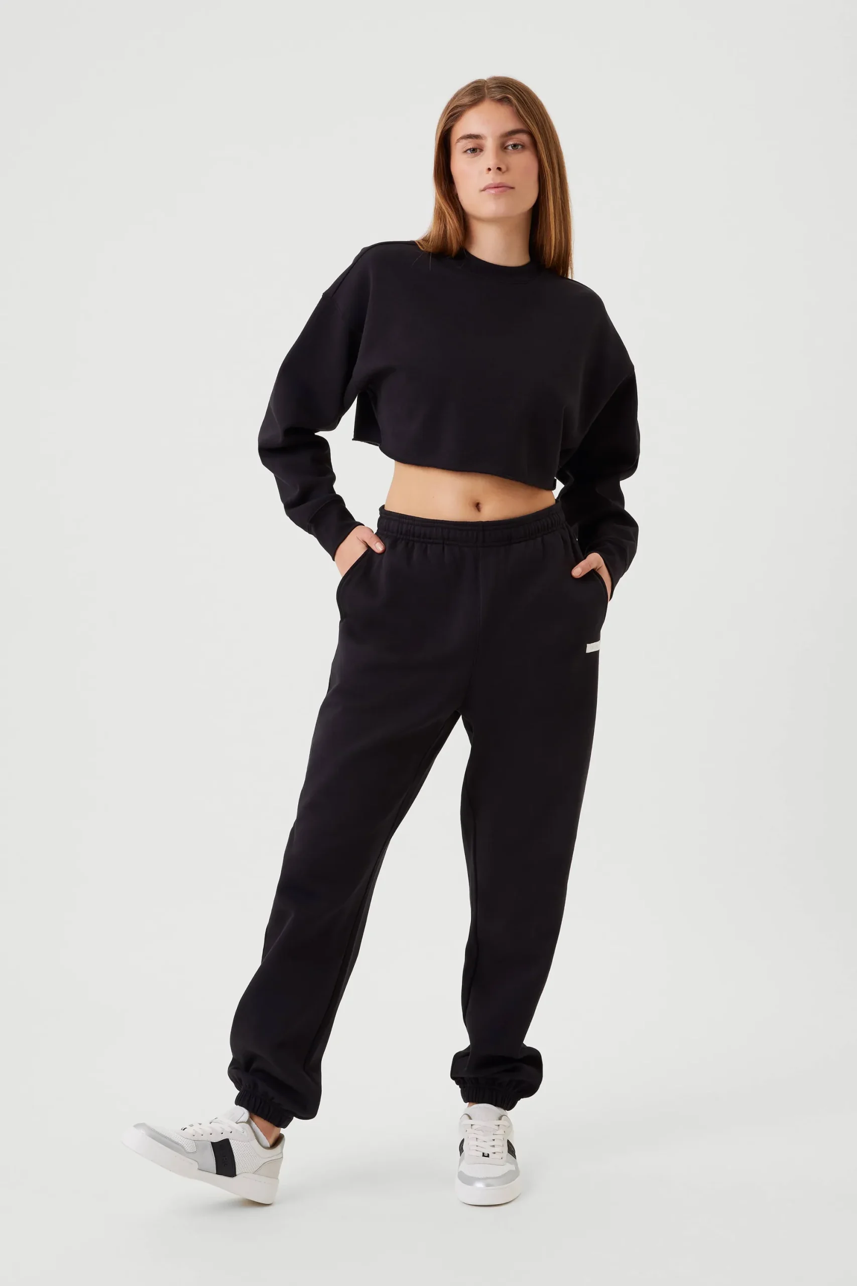 Björn Borg Byxor * tudio Overized Pant Black Beauty