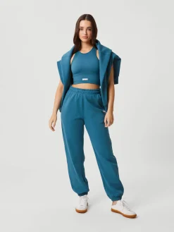 Björn Borg Byxor * tudio Overized Pant Mallard Blue