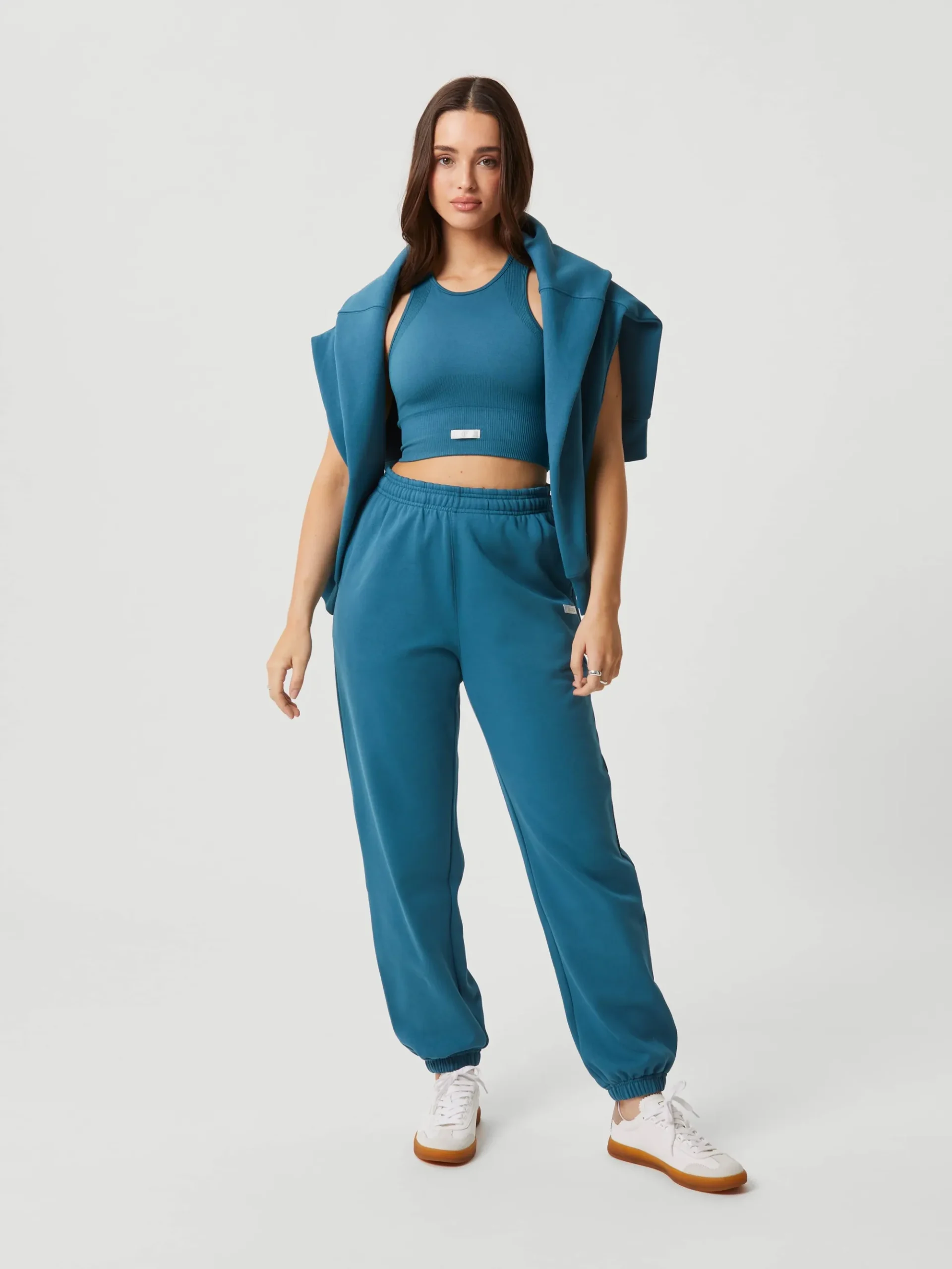 Björn Borg Byxor * tudio Overized Pant Mallard Blue