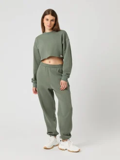 Björn Borg Byxor * tudio Overized weatpant Agave Green