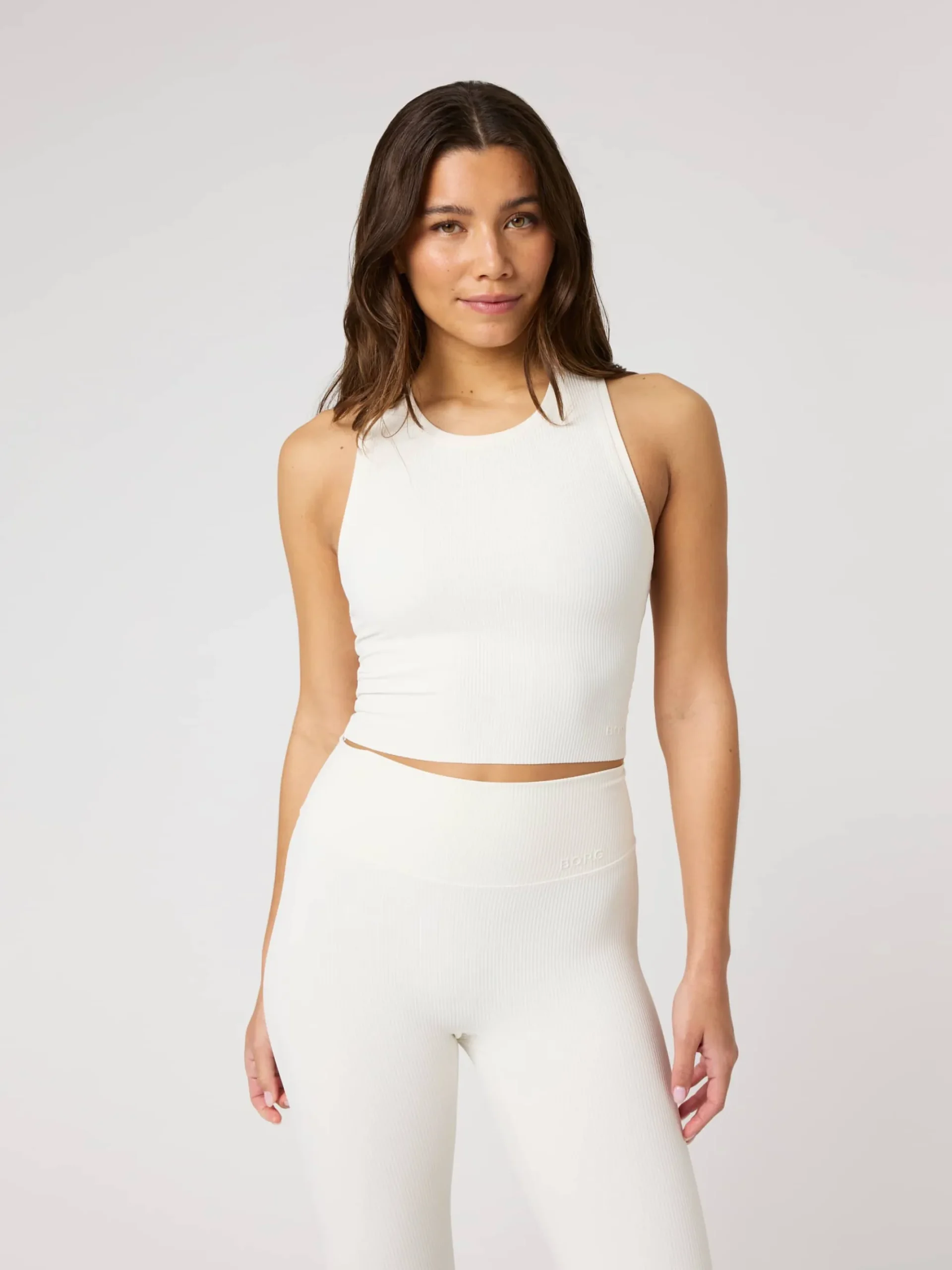 Björn Borg Gym & Träning|Toppar * tudio Ribbed Cropped Tank Top