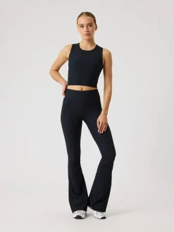 Björn Borg Toppar|Yoga & Pilates * tudio Ribbed Cropped Tank Top