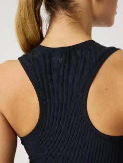 Björn Borg Toppar|Yoga & Pilates * tudio Ribbed Cropped Tank Top