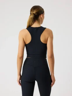 Björn Borg Toppar|Yoga & Pilates * tudio Ribbed Cropped Tank Top