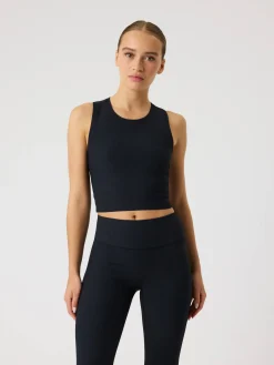 Björn Borg Toppar|Yoga & Pilates * tudio Ribbed Cropped Tank Top