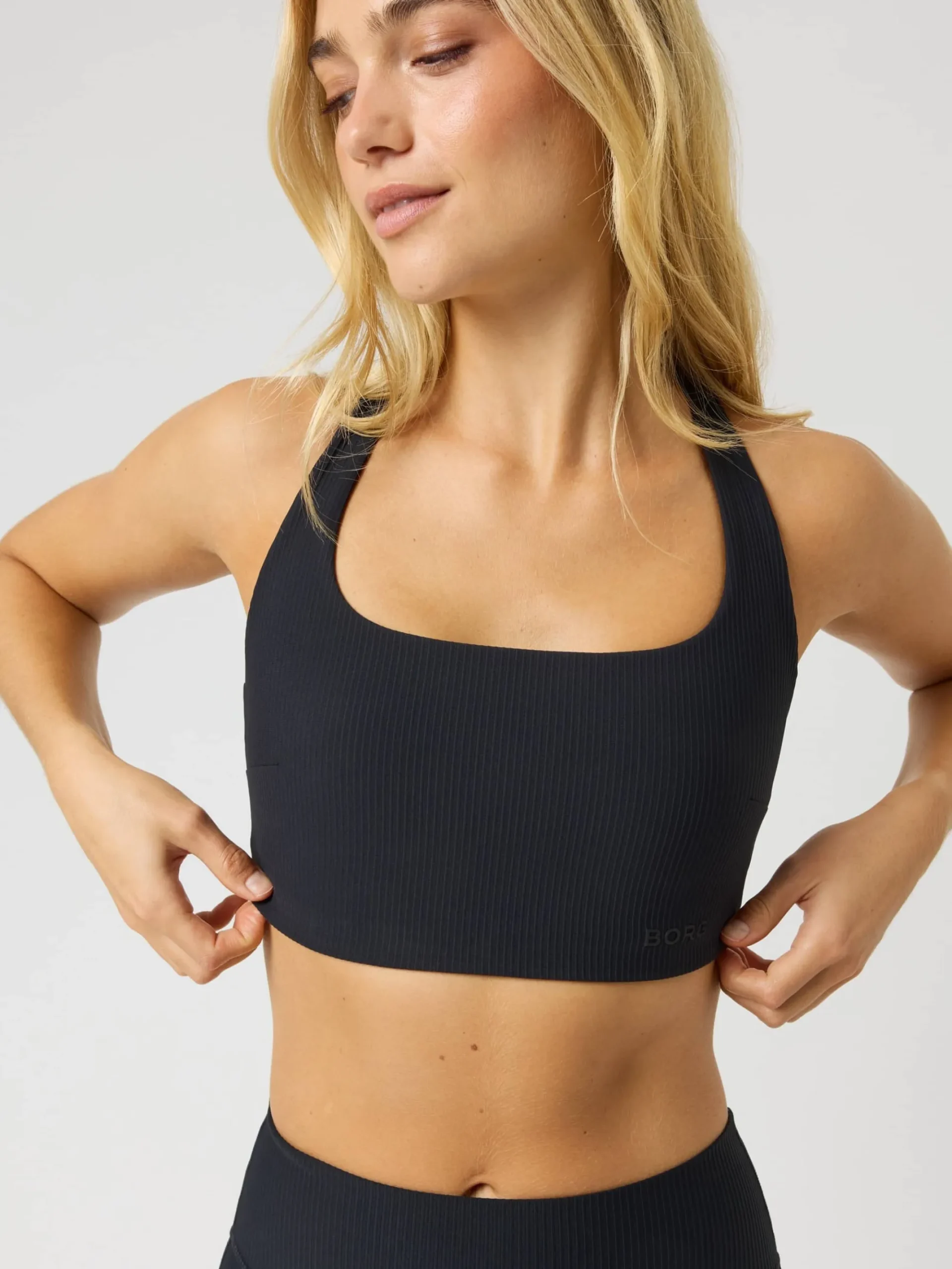 Björn Borg Sport-Bh:Ar|Bhar * tudio Ribbed Racerback Bra