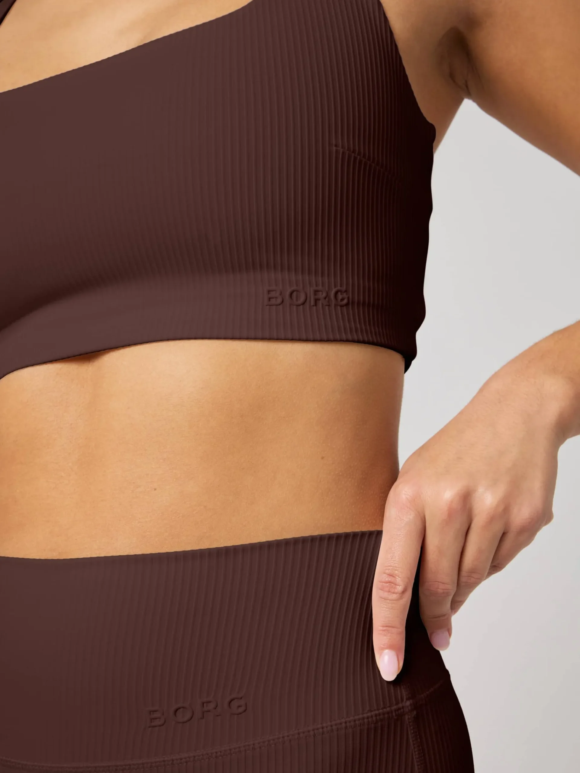 Björn Borg Yoga & Pilates|Sport-Bh:Ar * tudio Ribbed Racerback Bra