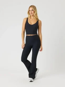 Björn Borg Gym & Träning|Toppar * tudio Ribbed V-Neck Top