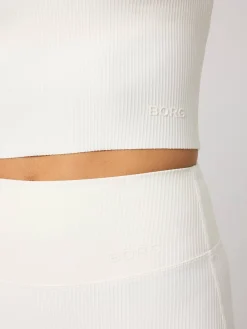 Björn Borg Yoga & Pilates|Gym & Träning * tudio Ribbed V-Neck Top