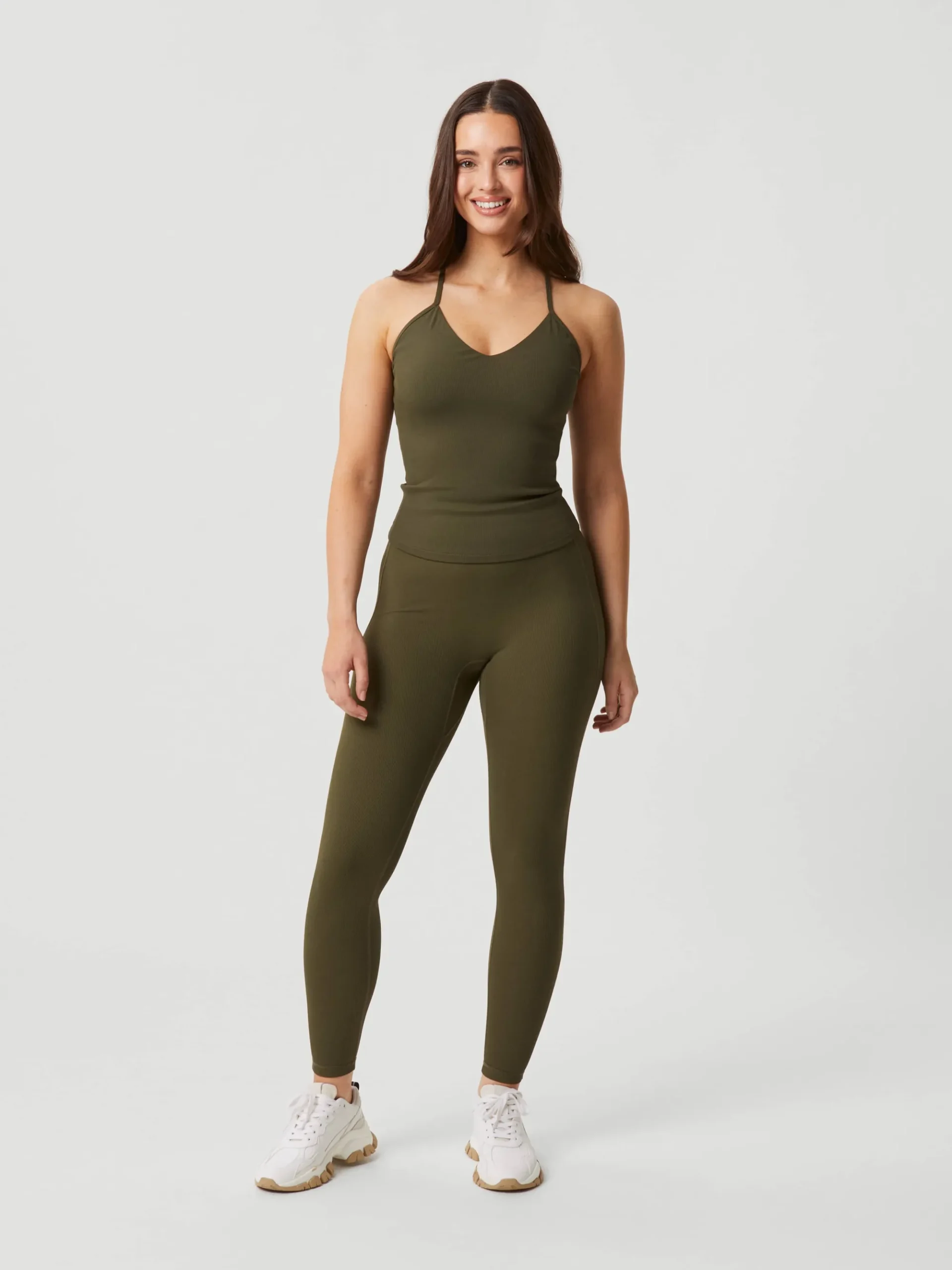 Björn Borg Toppar * tudio Rib trap Tank Olive Night