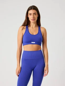 Björn Borg Sport-Bh:Ar|Bhar * Studio Sealess Low Sports Bra Clematis Blue
