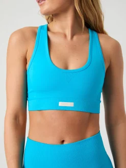 Björn Borg Sport-Bh:Ar * Studio Sealess Low Sports Bra Atomic Blue