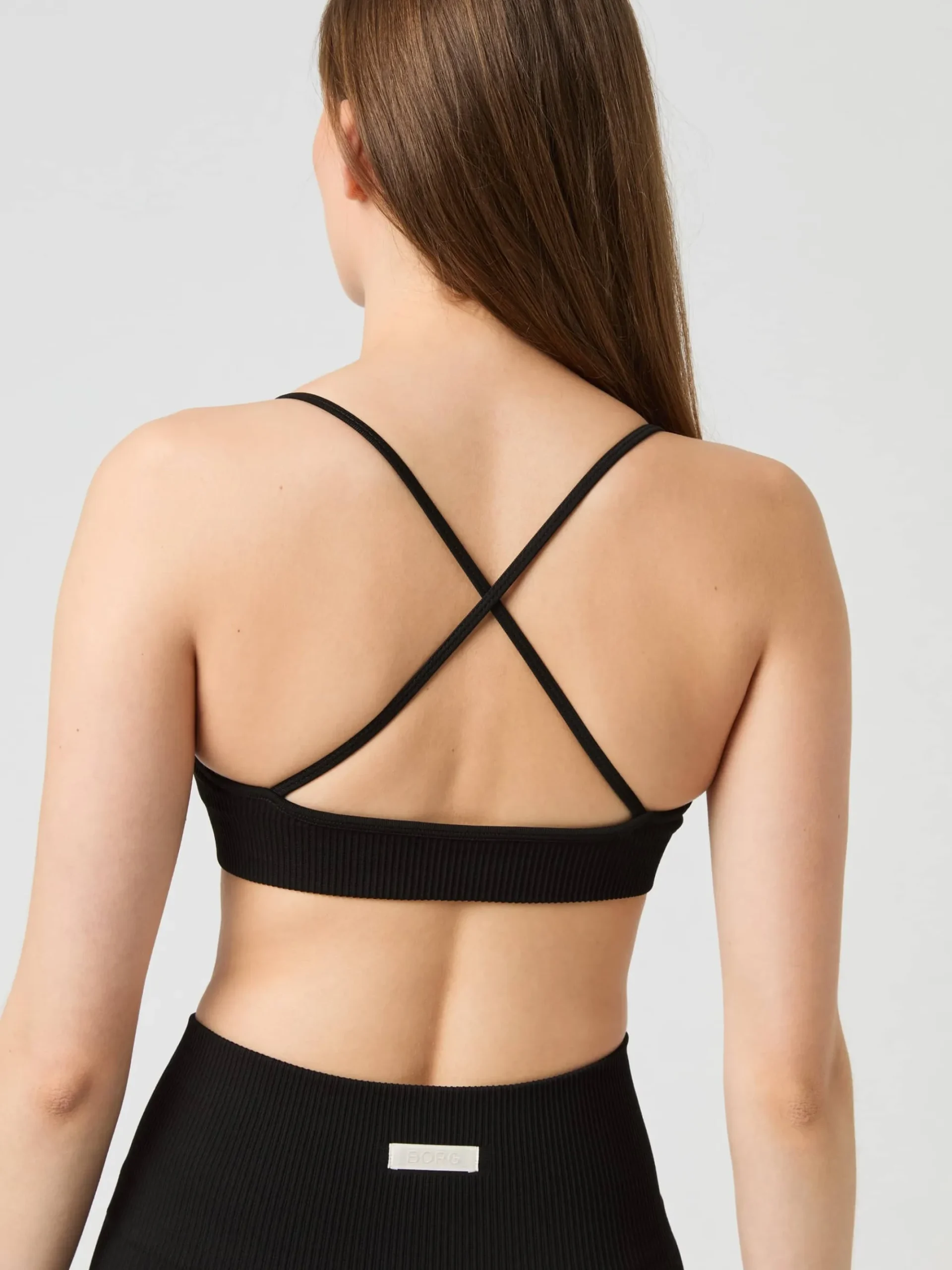 Björn Borg Yoga & Pilates|Sport-Bh:Ar * Studio Sealess Ribbed Strap Bra