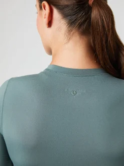Björn Borg T-Shirts * tudio oft Cropped ongeeve Balsam Green