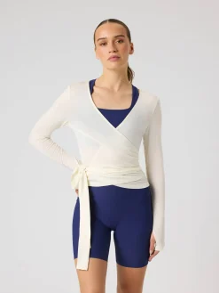 Björn Borg Yoga & Pilates|Gym & Träning * tudio Wrapped Top Tofu
