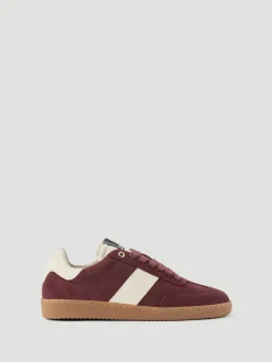 Björn Borg Sneakers|Sneakers * Women's Grace Suede Sneakers White / Burgundy