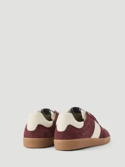Björn Borg Sneakers|Sneakers * Women's Grace Suede Sneakers White / Burgundy